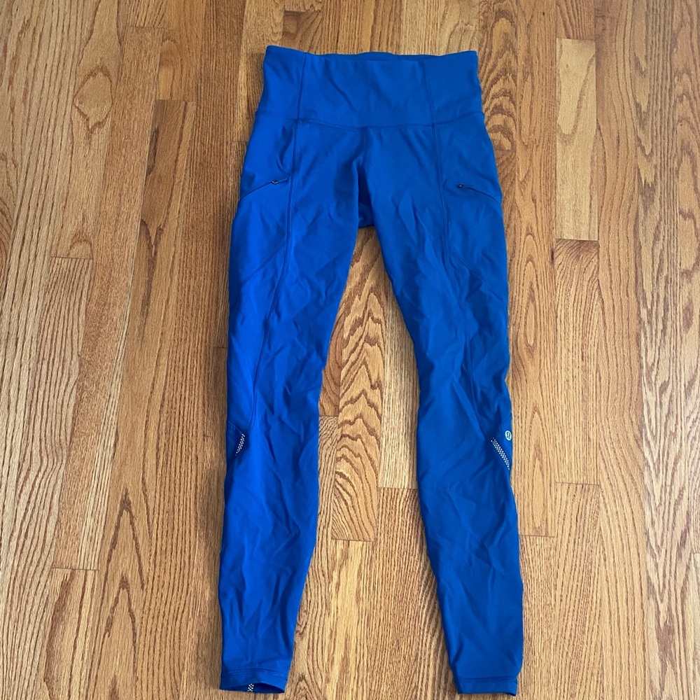 Lululemon Cadence Crusher Tight Dark Royal Size 4